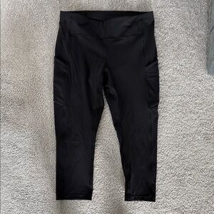Lululemon Athletica Black Fast and Free Leggings